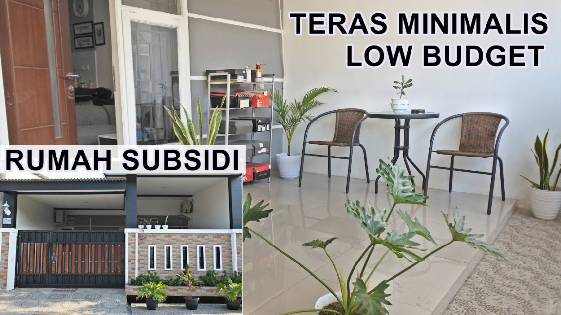 Ide Renovasi Teras Minimalis Rumah Subsidi Type /