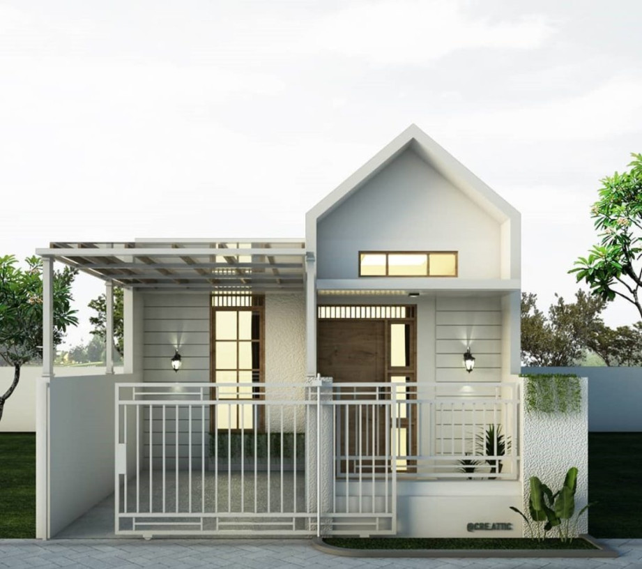 Inspirasi Desain Rumah Cluster Type  Aesthetic