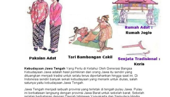 Ragam Keberagaman: Menelusuri Contoh Kebudayaan Jawa Tengah Yang Kaya Dan Beragam