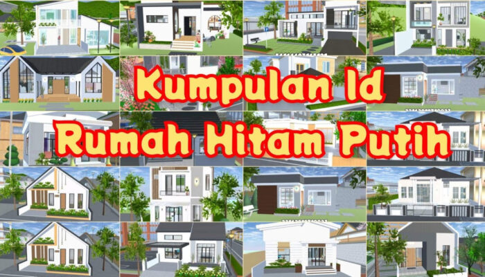 Keindahan Simplicity: Menggali Makna Di Balik Desain Rumah Hitam Putih