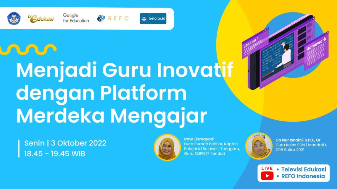 Menjadi Guru Inovatif dengan Platform Merdeka Mengajar