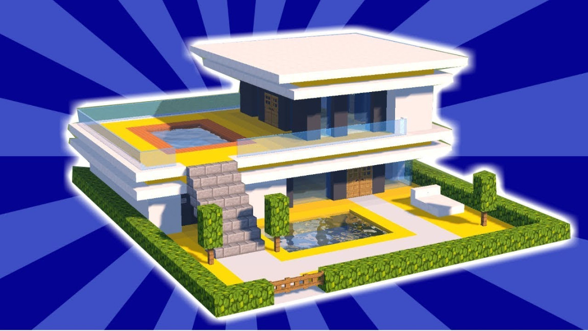 MINECRAFT: Tutorial How To Make A Modern House ()