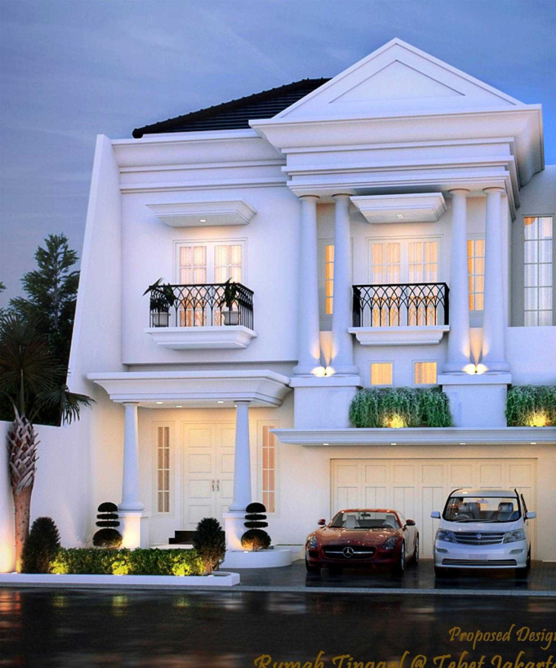 Model Rumah Klasik Idaman Yang Megah Dan Menawan - arsitag blog