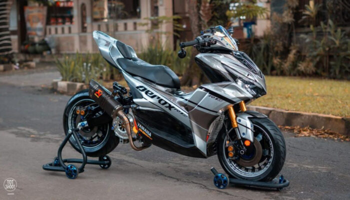 Keren Abis! 10 Modifikasi Motor Aerox 155 Yang Bikin Tambah Ganteng