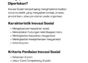 Inovasi Sosial: Pemahaman Konsep, Identifikasi Karakteristik, Serta Contoh-Contoh Implementasinya