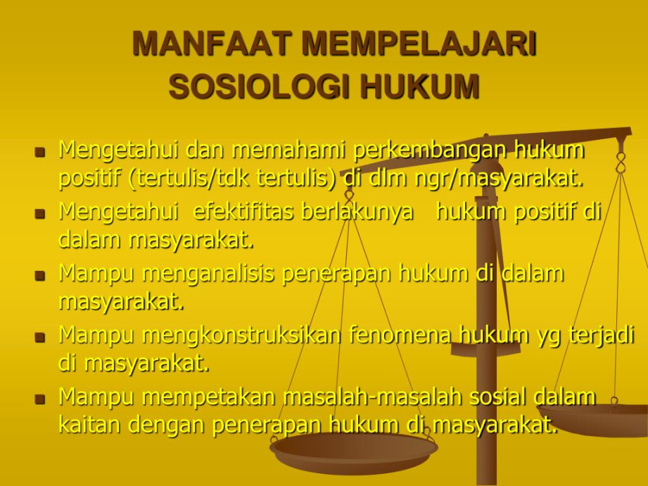 PPT - SOSIOLOGI HUKUM PowerPoint Presentation, free download - ID