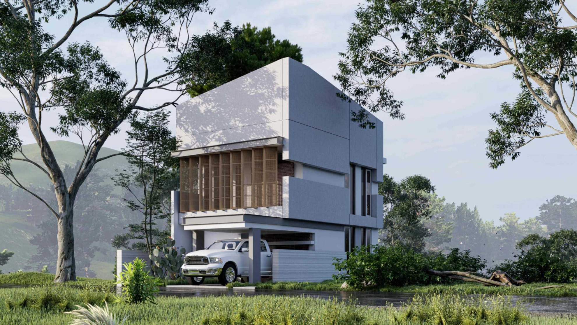 Project Desain Rumah Industrial Lantai desain arsitek oleh Sinan