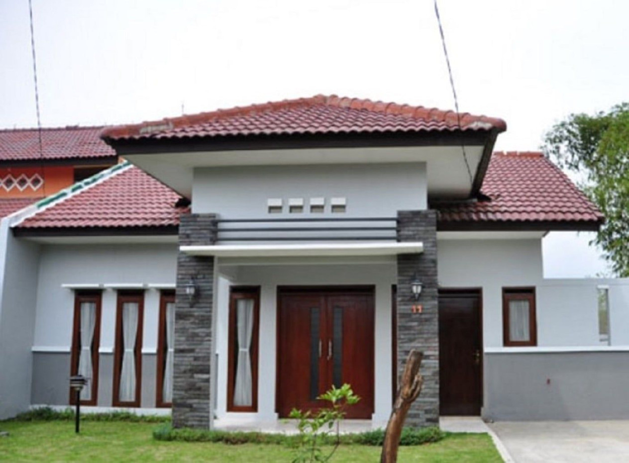 Rumah Minimalis Sederhana Terbaru  Desain rumah satu lantai