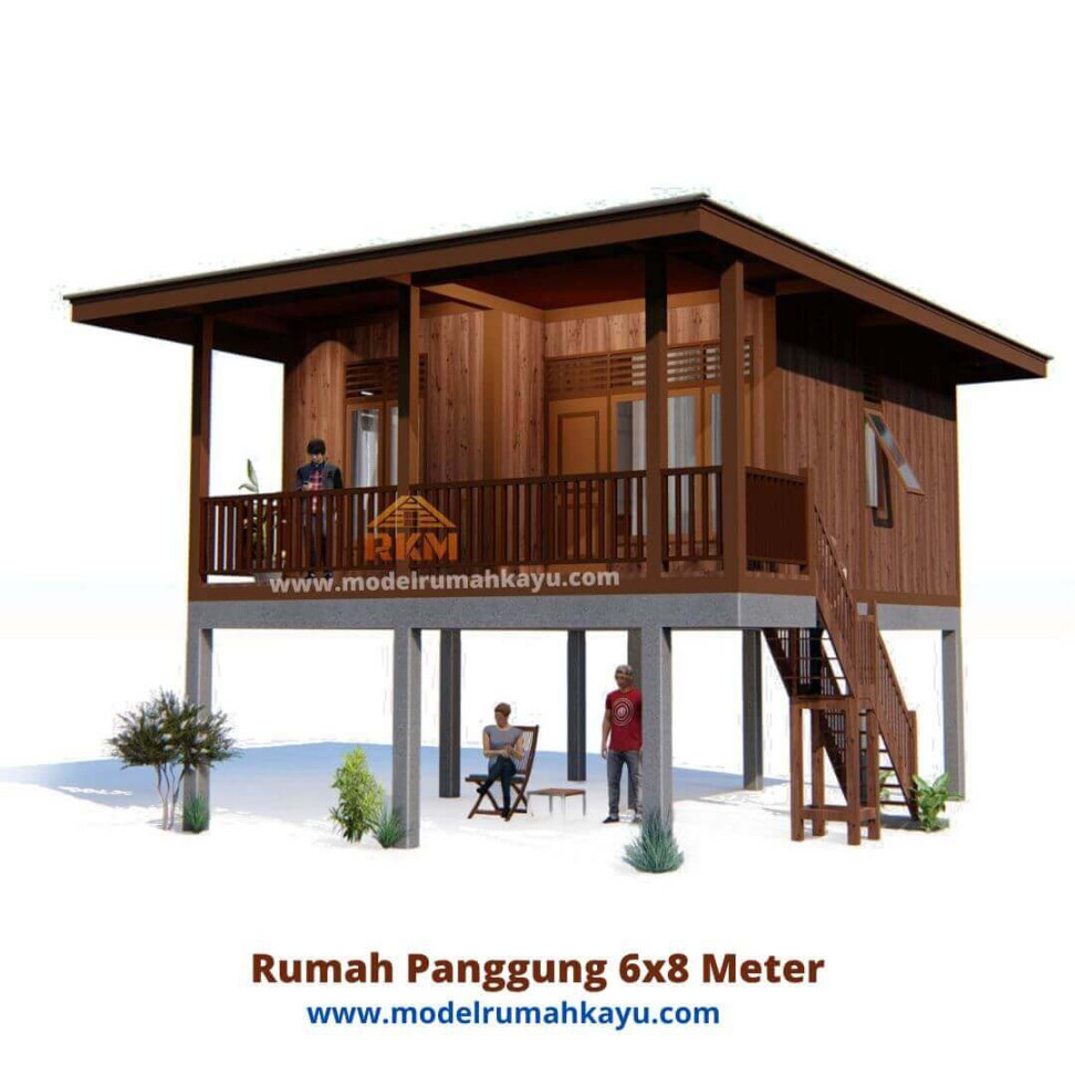 Rumah Panggung Modern Minimalis - Rumah Panggung Kayu Rumah Kayu