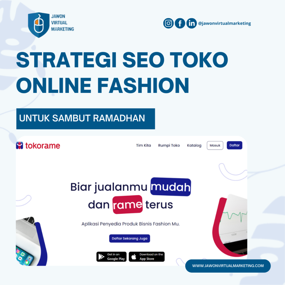 Strategi SEO Web Fashion di Bulan Ramadhan Lejitkan Penjualan -