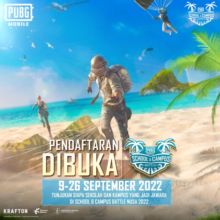 Syarat dan Cara Daftar PUBG Mobile School & Campus Battle