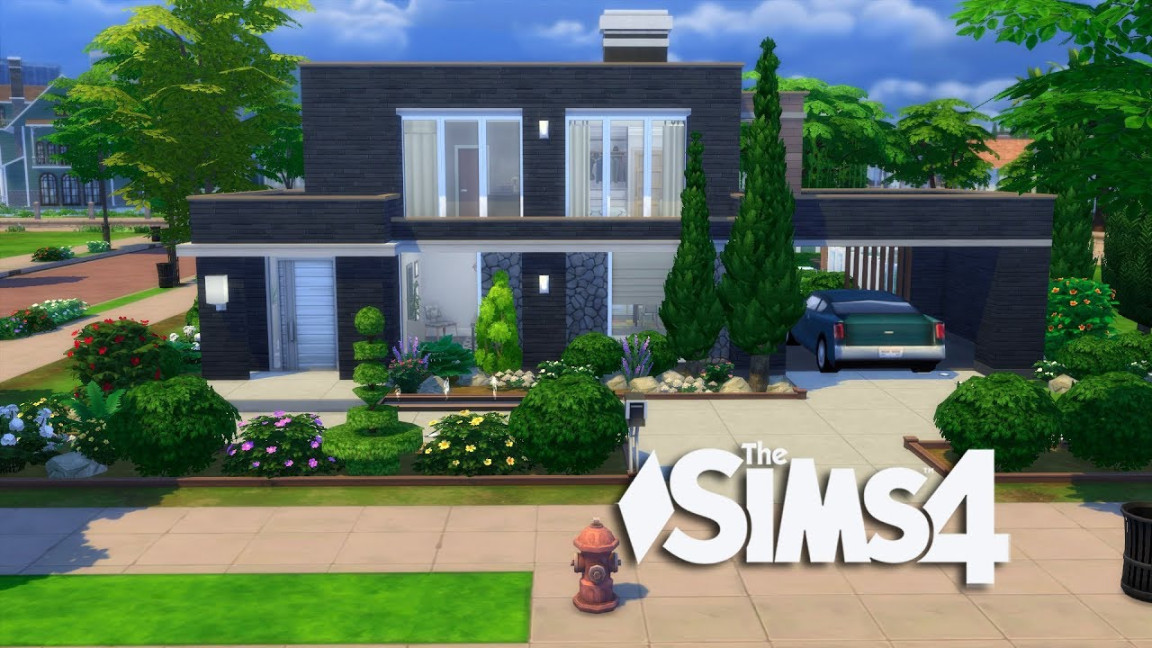 The Sims  - Modern Simple Design (House Build)