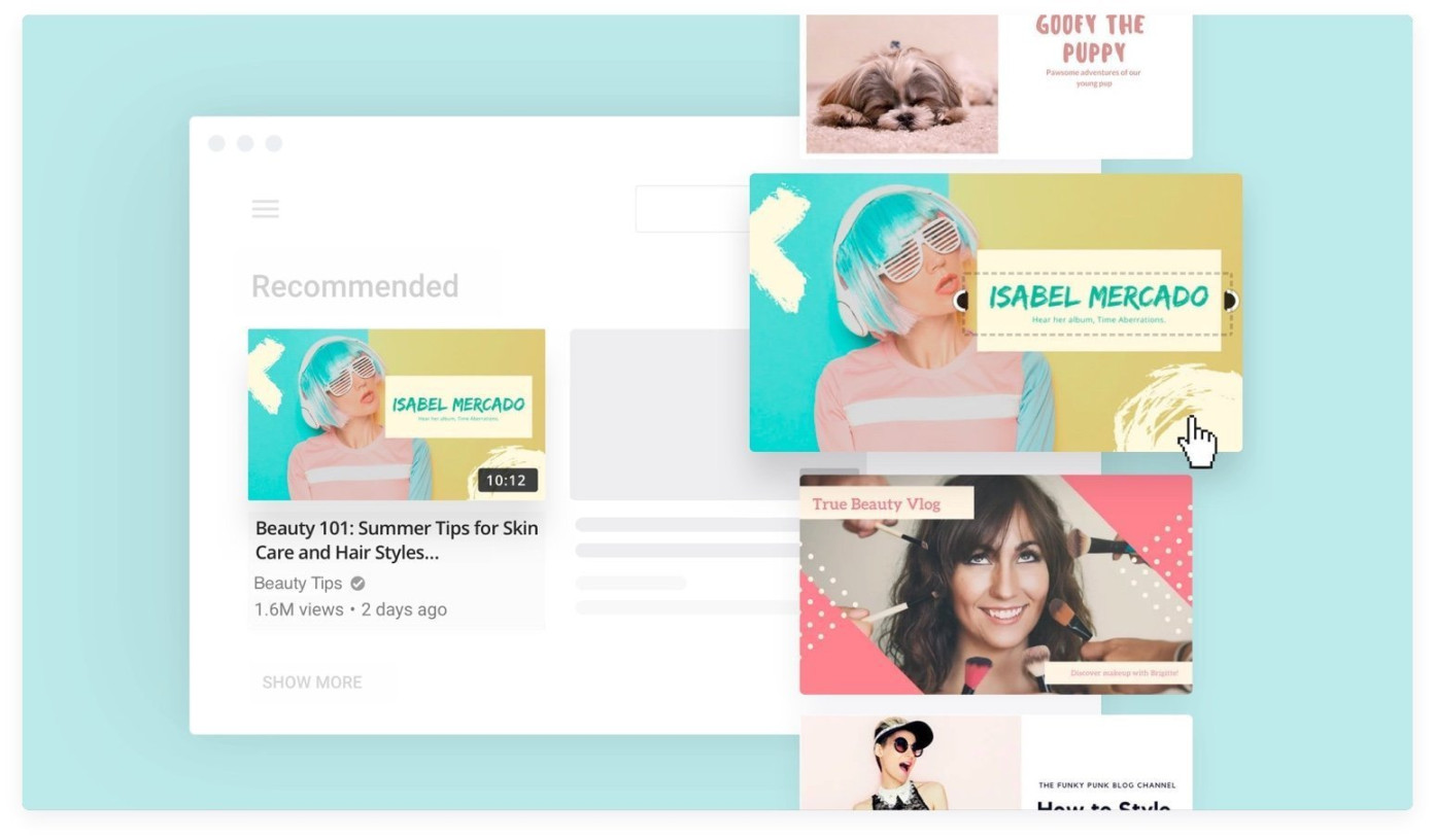 Thumbnail Lejen Untuk YouTube - Canva