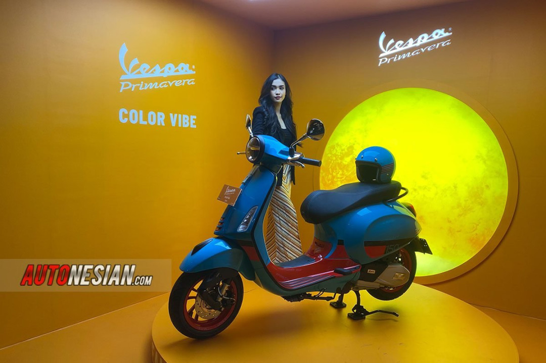 Vespa Primavera Kini Hadir Dengan Pilihan Dual Tone dan Limited