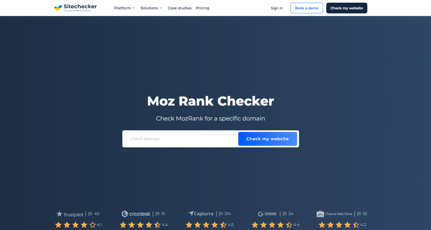 What is Moz Rank  Sitechecker Wiki 📖