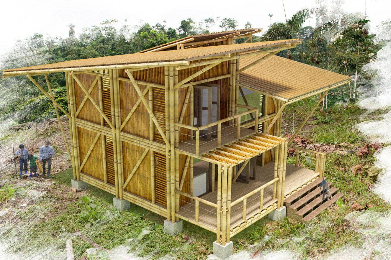 Yuk Bangun Rumah Bambu Murah (Di Bawah  Juta)!