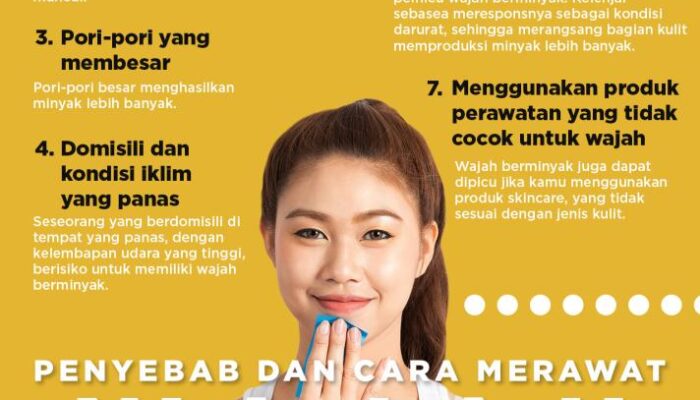 Langkah Mudah Mengatasi Kulit Berminyak