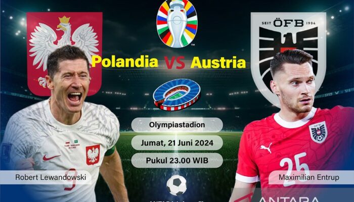 Polandia vs Austria: Rajawali berharap Lewandowski ubah peruntungan