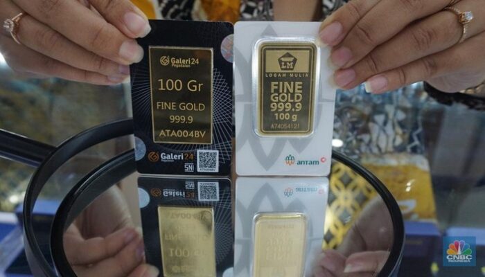Harga Emas Antam Hari Ini adalah Selasa 25 Juni Naik Rp8.000, Buyback Berapa?