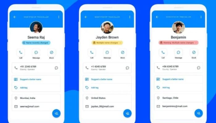 Tarif langganan Truecaller, perangkat lunak pelacak nomor telepon