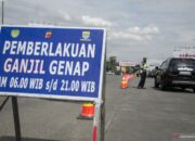 Daftar akses exit tol yang digunakan terkena ganjil genap