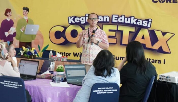 DJP Sumut sebut 250 wajib pajak mengikuti edukasi Coretax