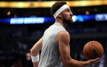 Klay Thompson merasakan gugup pada waktu debut ke pada Dallas Mavericks