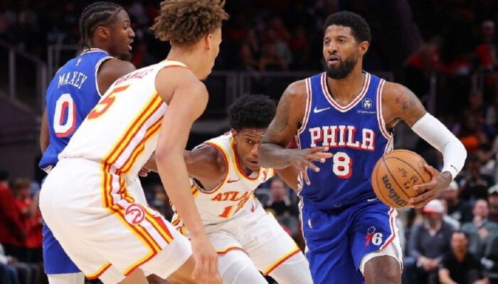 Bintang baru Philadelphia 76ers cedera di dalam laga pramusim