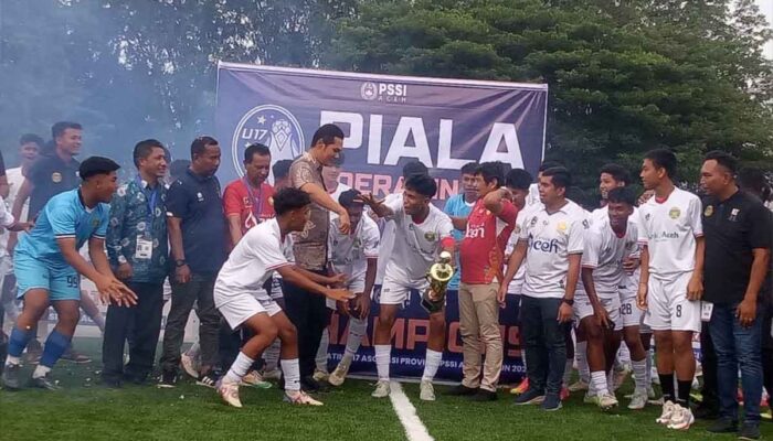 PSAB juara Piala Soeratin U-17 Zona Aceh